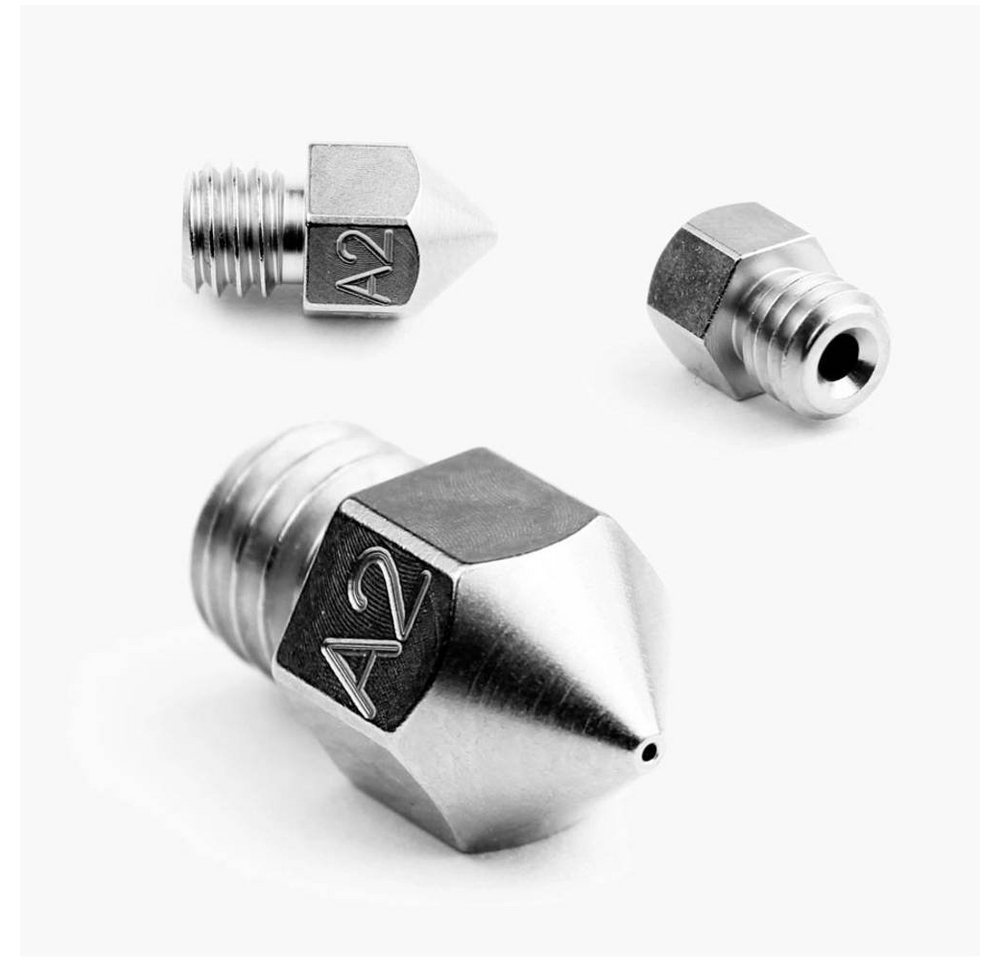 Micro-Swiss 3D-Drucker Micro Swiss Plated A2 Hardened Steel Nozzle for Micro-Swiss 3D-Drucker Micro Swiss Plated A2 Hardened Steel Nozzle for von Micro-Swiss