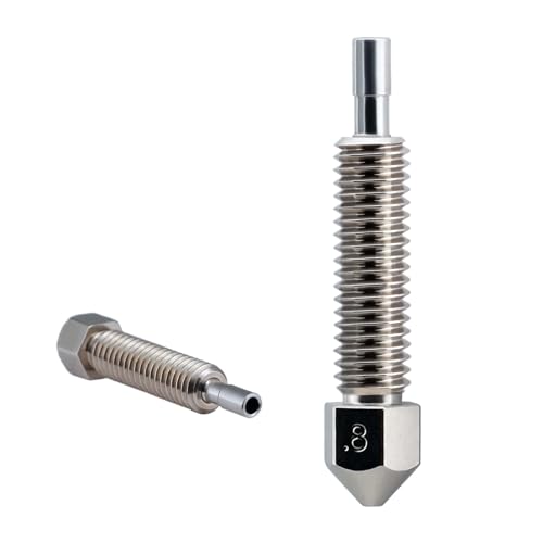 Micro Swiss Brass Plated Wear Resistant Nozzle for FlowTech™ Hotend - 0.8mm von Micro-Swiss