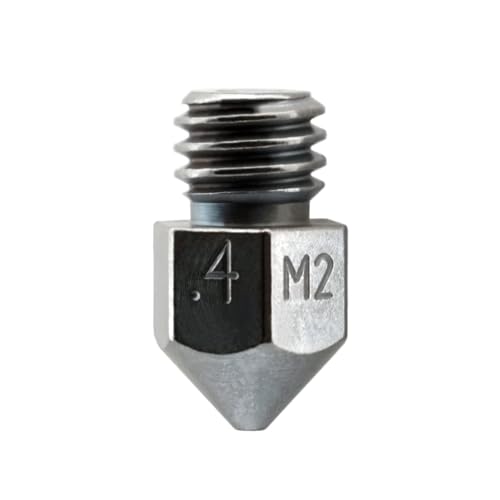 Micro Swiss MK8 beschichtete M2 gehärtete Hochgeschwindigkeitsstahldüse, 0,4 mm. von Micro-Swiss