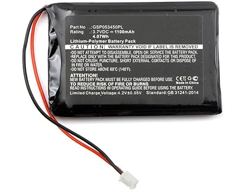 MicroBattery Battery for BabyPhone 4.07Wh Li-Pol 3.7V 1100mAh, MBXBPH-BA003 (4.07Wh Li-Pol 3.7V 1100mAh Black, for BC-5700D, Neonate) von MicroBattery