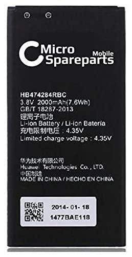 MicroBattery Battery for Mobile 7.6Wh Li-ion 3.8V. 2000mAh, MBXHU-BA0006 (7.6Wh Li-ion 3.8V. 2000mAh Huawei Ascend Y550) von MicroBattery