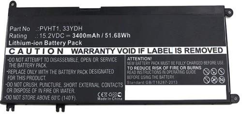 MicroBattery MBXDE-BA0093 Notebook-Ersatzteil Batterie/Akku - Notebook-Ersatzteile (Batterie/Akku, DELL, DNCWSCB6106B, I7778-0026GRY, Inspiron 17 7000, Inspiron 17 7778) von MicroBattery