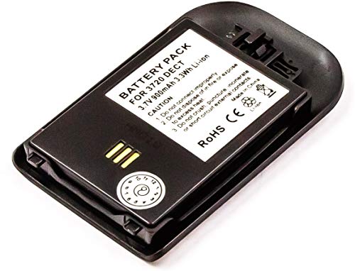 MicroBattery mbcp0019 Lithium-Ion (Li-Ion) 900 mAh 3.7 V Rechargeable Battery – Rechargeable Batteries (900 mAh, Lithium-Ion (Li-Ion), 3.7 V, 3.3 Wh, Black, 1) von MicroBattery