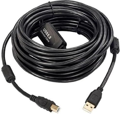 Active USB 2.0 A-B Cable. 10m von MicroConnect