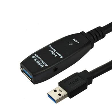 Active USB 3.0 Cable. A-A M-F von MicroConnect