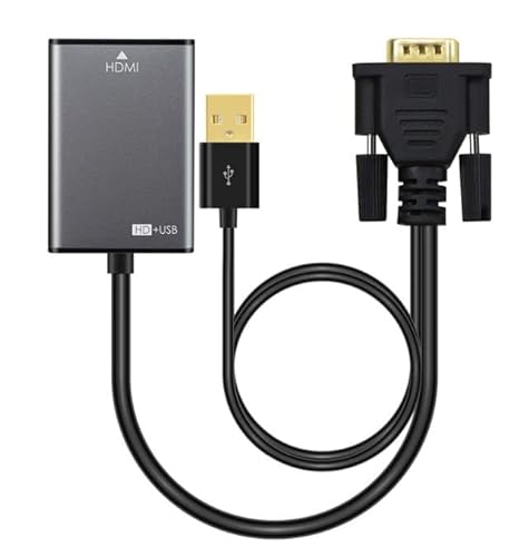 Adapter VGA 15pin - HDMI M-F von MicroConnect