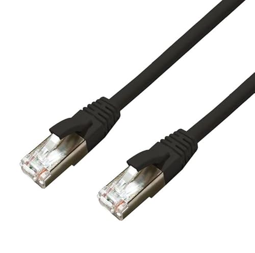 CAT6A S/FTP 15m Black LSZH von MicroConnect