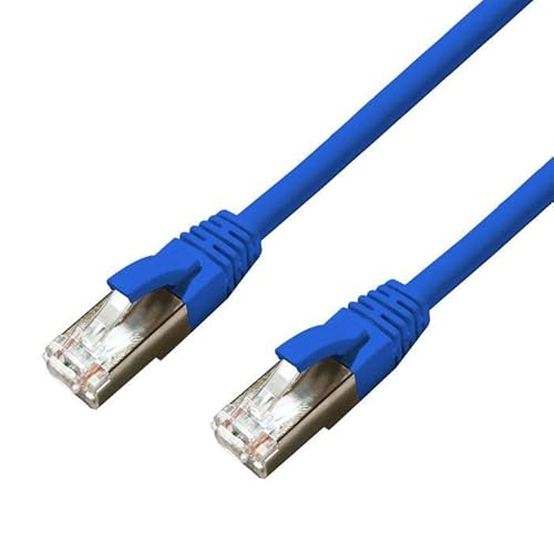 CAT6A S/FTP 15m Blue LSZH von MicroConnect