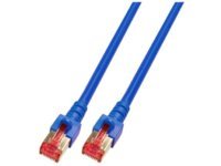 MicroConnect 0,5 m Cat6 SSTP Netzwerkkabel (RJ-45, RJ-45, Stecker/Stecker, Cat6, S/FTP (S-STP), Blau) von MicroConnect