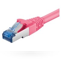 MicroConnect 2 m Cat6 A S/FTP – Netzwerkkabel (RJ-45, RJ-45, Männlich/männlich, CAT6 A, S/FTP (S-STP), Pink) von MicroConnect