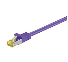 MicroConnect 7,5 m CAT7 S/FTP – Netzwerk-Kabel (RJ-45, RJ-45, männlich/männlich, CAT7, S/FTP (STP), lila) von MicroConnect