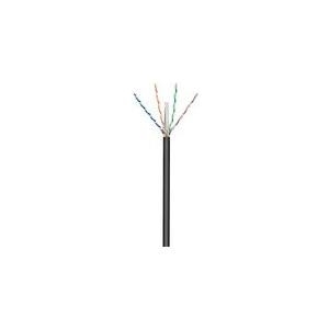 MicroConnect - Bulkkabel - 100,0m - UTP - CAT 6 - im Freien, robust - Schwarz (KAB023-100) von MicroConnect