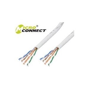 MicroConnect - Bulkkabel - 100 m - UTP - CAT 6 - halogenfrei, verseilt - Grau von MicroConnect