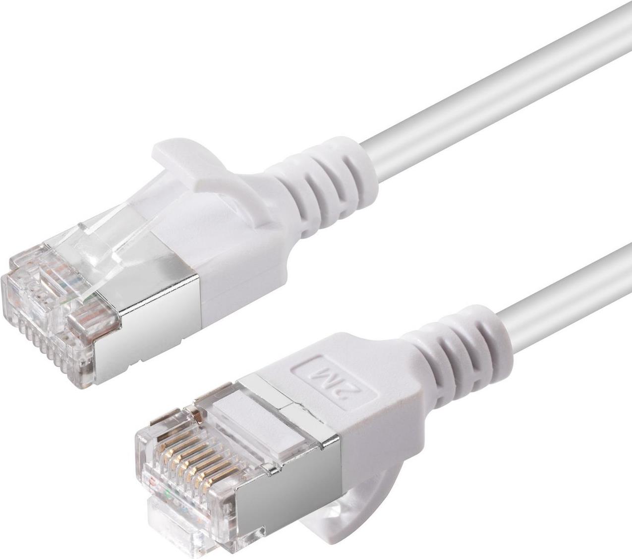 MicroConnect CAT6A U-FTP Slim, LSZH, 0.50m (V-FTP6A005W-SLIM) von MicroConnect