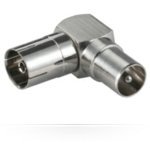 MicroConnect Coxial Angled Adapter F/M von MicroConnect