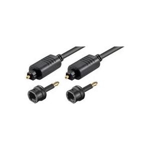 MicroConnect - Digitales Audio-Kabelkit (optisch) - TOSLINK männlich zu TOSLINK männlich - 3 m - Glasfaser von MicroConnect