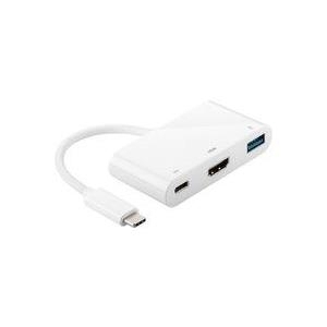 MicroConnect - Externer Videoadapter - USB-C 3.1 - HDMI - weiß von MicroConnect