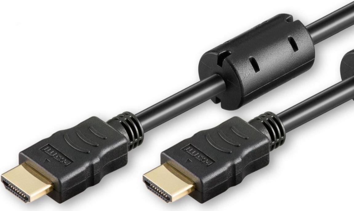 MicroConnect - High Speed - HDMI-Kabel - HDMI männlich zu HDMI männlich - 7.5 m - Schwarz - unterstützt 4K 30 Hz (3840 x 2160), Audio Return Channel (ARC) von MicroConnect