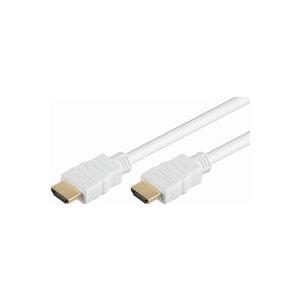 MicroConnect High Speed HDMI with Ethernet - HDMI-Kabel mit Ethernet - HDMI männlich zu HDMI männlich - 5 m - weiß MicroConnect High Speed HDMI with Ethernet - HDMI-Kabel mit Ethernet - HDMI männlich zu HDMI männlich - 5 m - weiß von MicroConnect