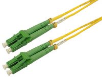 MicroConnect Netzwerkkabel - LC/APC Einzelmodus (M) bis LC/APC Einzelmodus (M) - 15 m - Glasfaser - 9/125 Mikron von MicroConnect