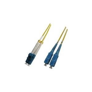 MicroConnect - Netzwerkkabel - LC/UPC Einzelmodus (M) bis SC/UPC Einzelmodus (M) - 15 m - Glasfaser - 9/125 Mikrometer - OS1 - Gelb von MicroConnect