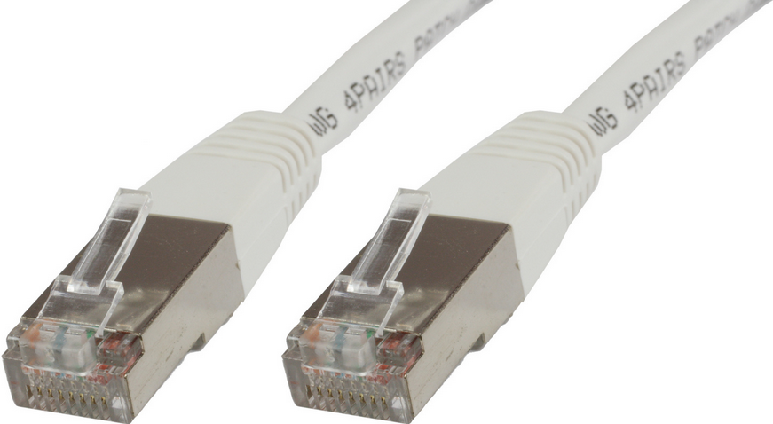 MicroConnect - Netzwerkkabel - RJ-45 (M) bis RJ-45 (M) - 20 m - SFTP, PiMF - CAT 6 - halogenfrei, geformt, verseilt - weiß von MicroConnect