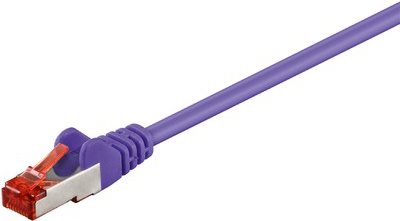 MicroConnect - Netzwerkkabel - RJ-45 (M) bis RJ-45 (M) - 5 m - Foiled Unshielded Twisted Pair (F/UTP) - CAT 6 - halogenfrei - lila von MicroConnect
