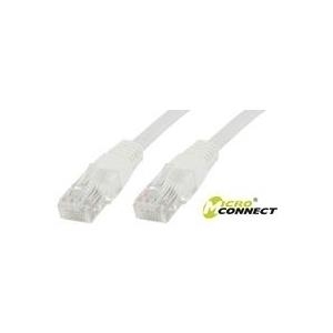 MicroConnect - Netzwerkkabel - RJ-45 (M) zu RJ-45 (M) - 20 m - UTP - CAT 6 - geformt - weiß von MicroConnect