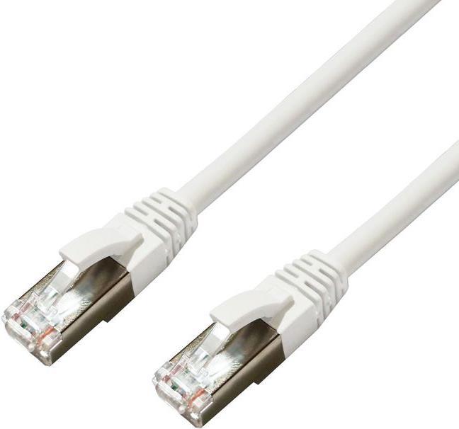 MicroConnect - Patch-Kabel - RJ-45 (M) zu RJ-45 (M) - 20 m - 6 mm - S/FTP - CAT 6a - geschirmt, halogenfrei, Innen, geformt, rund, ohne Haken - weiß von MicroConnect