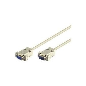 MicroConnect - Serielles Verlängerungskabel - DB-9 (M) zu DB-9 (W) - 30 m von MicroConnect