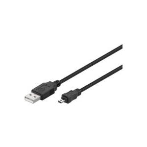 MicroConnect USB 2.0 - USB-Kabel - Mini-USB, 8-polig (M) zu USB (M) - 1.8 m von MicroConnect