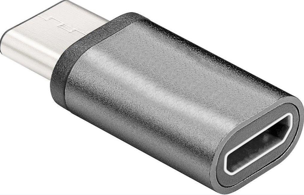 MicroConnect - USB-Adapter - USB-C (M) zu Micro-USB Typ B (W) - USB 3.1 - Schwarz von MicroConnect
