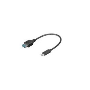 MicroConnect - USB-Kabel - USB Typ A (W) zu USB-C (M) - USB 3.1 Gen1 - 20 cm - Schwarz von MicroConnect