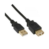 MicroConnect USB-Verlängerungskabel - USB (W) bis USB (M) - USB 2.0-3 m - Schwarz von MicroConnect
