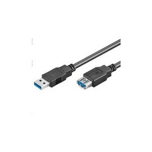 MicroConnect - USB-Verlängerungskabel - USB Typ A (W) zu USB Typ A (M) - USB 3.0 - 3 m - Schwarz von MicroConnect