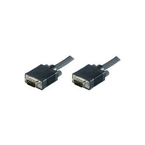 MicroConnect - VGA-Kabel - HD-15 (VGA) (M) zu HD-15 (VGA) (M) - 20 m - Schwarz von MicroConnect