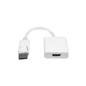 MicroConnect - Videoadapter - DisplayPort männlich zu HDMI weiblich - weiß - 4K Unterstützung, aktiv MicroConnect - Videoadapter - DisplayPort männlich zu HDMI weiblich - weiß - 4K Unterstützung, aktiv von MicroConnect