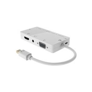 MicroConnect - Videokonverter - DisplayPort - DVI, HDMI, VGA - weiß MicroConnect - Videokonverter - DisplayPort - DVI, HDMI, VGA - weiß von MicroConnect