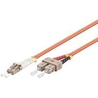 MicroConnect lc-sc, 50 m 50 m LC SC Orange LWL-Kabel – Glasfaserkabel von (50 m, 50 m, OM1, LC, SC, orange) von MicroConnect