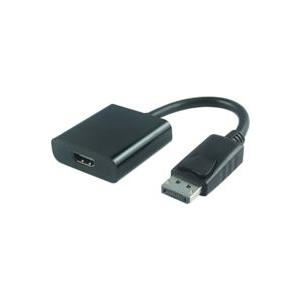 Microconnect Displayport - HDMI M-F - DisplayPort - HDMI - Männlich - Weiblich - Schwarz - 4096 x 2160 Pixel (DP2HD4KS) von MicroConnect