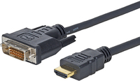 Microconnect HDM1924110 10m DVI-D HDMI Type A (Standard) Schwarz Videokabel-Adapter (HDM1924110) von MicroConnect