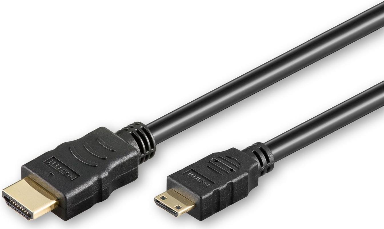 Microconnect HDMI 2.0 A-C cable - 3m HDMI-Kabel HDMI Typ A (Standard) HDMI Type C (Mini) Schwarz (HDM19193V2.0C) von MicroConnect