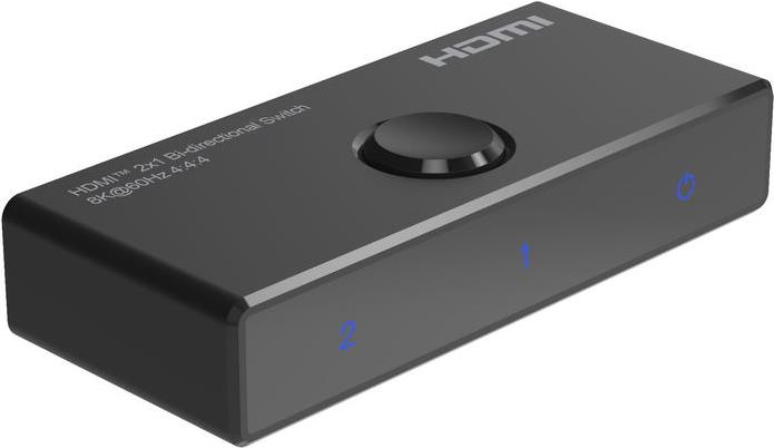 Microconnect MC-HDMISWITCH-8K-MINI. Video Porttyp: HDMI. Material: ABS, Produktfarbe: Schwarz, Maximale Bildwiederholrate: 60 Hz. Zertifizierung: CE, RoHs and FCC. Breite: 73,6 mm, Tiefe: 32 mm, Höhe: 15 mm. Verpackungsbreite: 100 mm, Verpackungstiefe: 85 mm, Verpackungshöhe: 20 mm (MC-HDMISWITCH-8K-MINI) Microconnect MC-HDMISWITCH-8K-MINI. Video Porttyp: HDMI. Material: ABS, Produktfarbe: Schwarz, Maximale Bildwiederholrate: 60 Hz. Zertifizierung: CE, RoHs and FCC. Breite: 73,6 mm, Tiefe: 32 mm, Höhe: 15 mm. Verpackungsbreite: 100 mm, Verpackungstiefe: 85 mm, Verpackungshöhe: 20 mm (MC-HDMISWITCH-8K-MINI) von MicroConnect