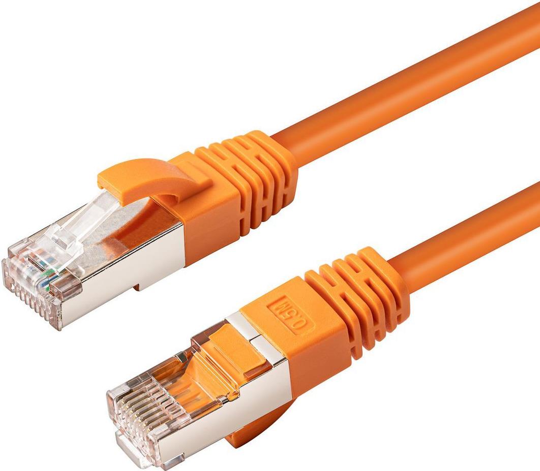 Microconnect MC-SFTP6A30O Netzwerkkabel Orange 30 m Cat6a S/FTP (S-STP) (MC-SFTP6A30O) von MicroConnect