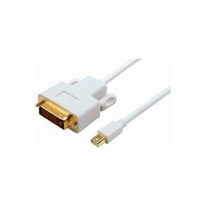 Microconnect Mini Displayport - DVI - M/M 2m DVI-D mini DisplayPort Weiß (MDPDVI2) von MicroConnect
