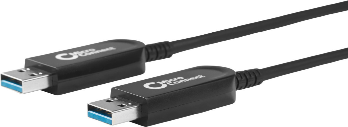 Microconnect USB3.0AA15BOP USB Kabel 15 m 3.2 Gen 1 (3.1 Gen 1) USB A Schwarz (USB3.0AA15BOP) von MicroConnect
