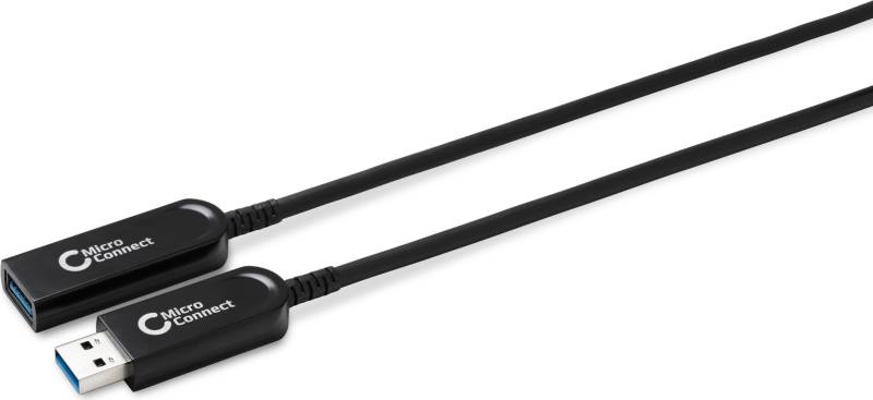 Microconnect USB3.0AAF10AOP USB Kabel 10 m 3.2 Gen 1 (3.1 Gen 1) USB A Schwarz (W125742672) von MicroConnect