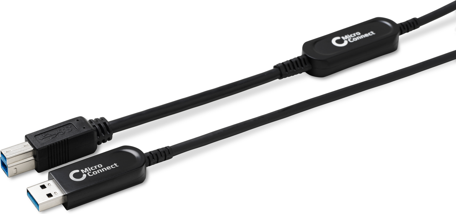 Microconnect USB3.0AB10BOP USB Kabel 10 m 2.0/3.2 Gen 1 (3.1 Gen 1) USB A USB B Schwarz (W125744889) von MicroConnect