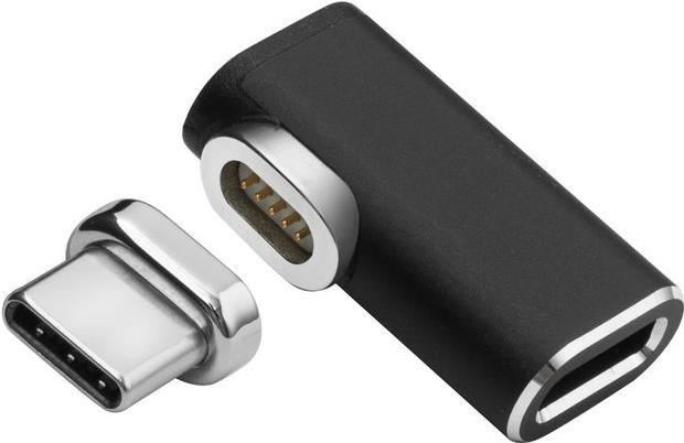 Microconnect USB3.1CCMF-MAGNETIC USB-Grafikadapter Schwarz - Silber (USB3.1CCMF-MAGNETIC) von MicroConnect