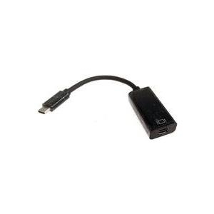 Microconnect USB3.1CMDPB 0.2m USB C Mini DisplayPort Schwarz Videokabel-Adapter (USB3.1CMDPB) von MicroConnect